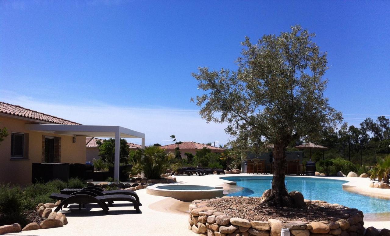 L'Hacienda Piscine Chauffee A 28, Spa, Boulodrome Et Court De Tennis Prives, 2 Villas Independantes Porto-Vecchio  Exterior photo